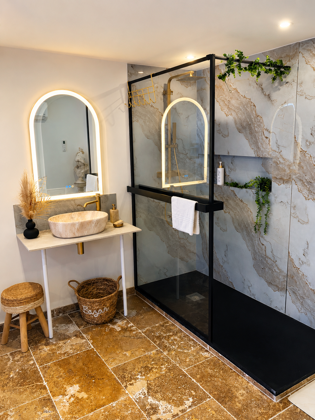 Salle de bain de la suite Dolce Notte