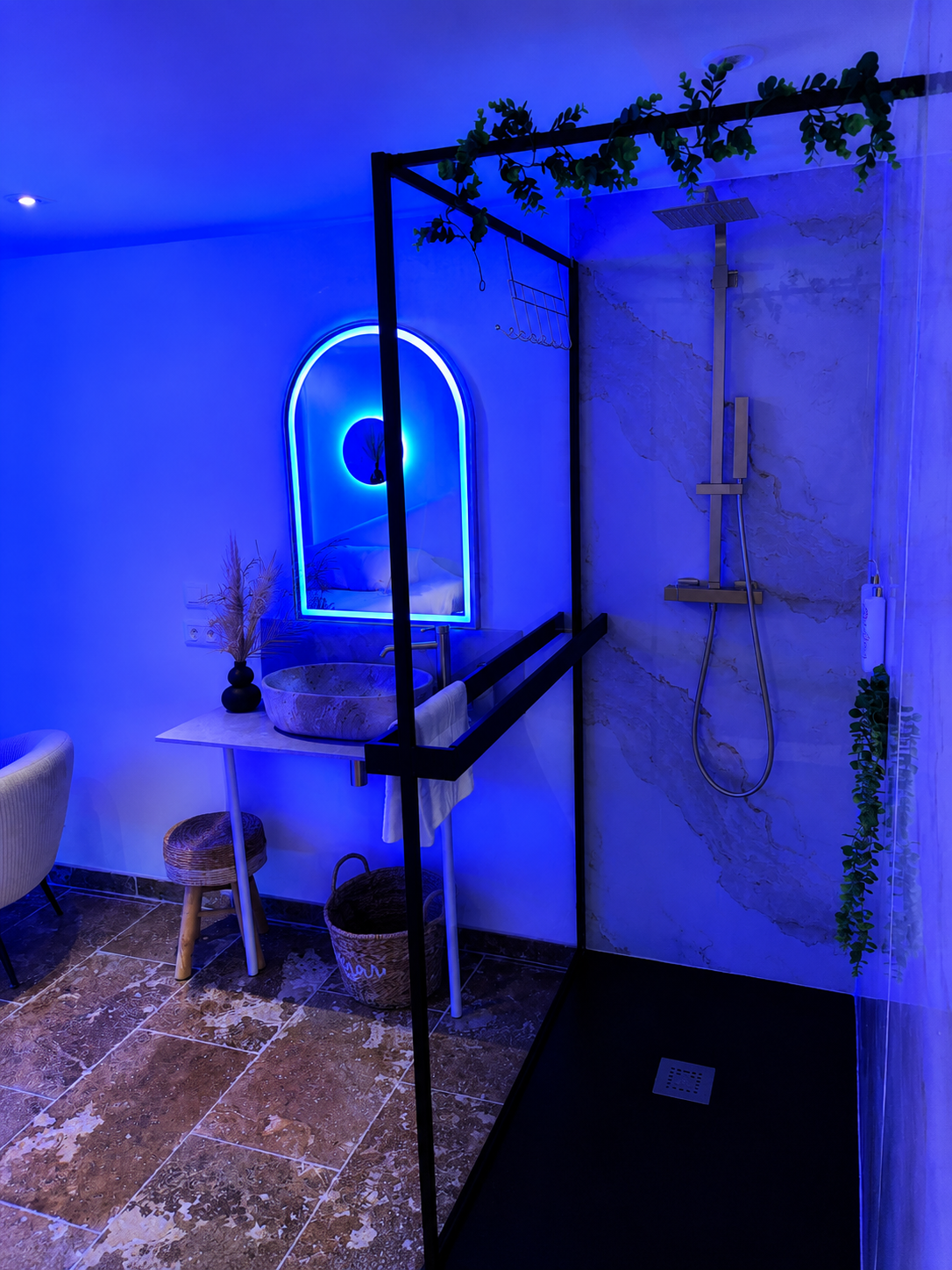 Jacuzzi privatif de la suite Dolce Notte