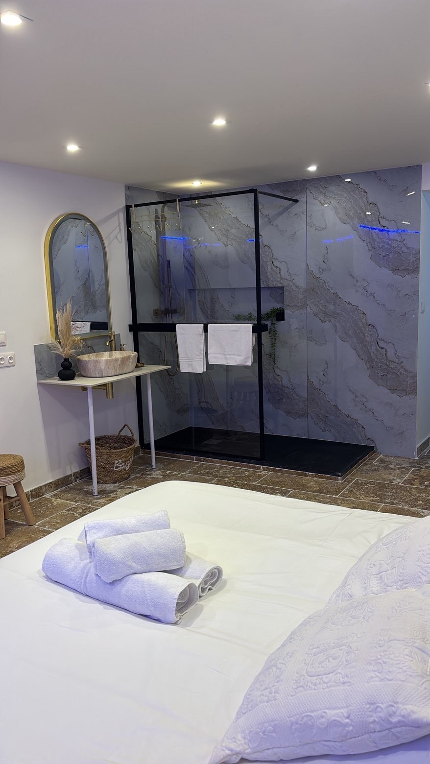 Salle de bain de la suite Dolce Notte